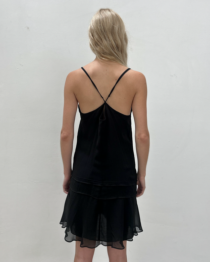 Karl Lagerfeld Silk Slip Dress