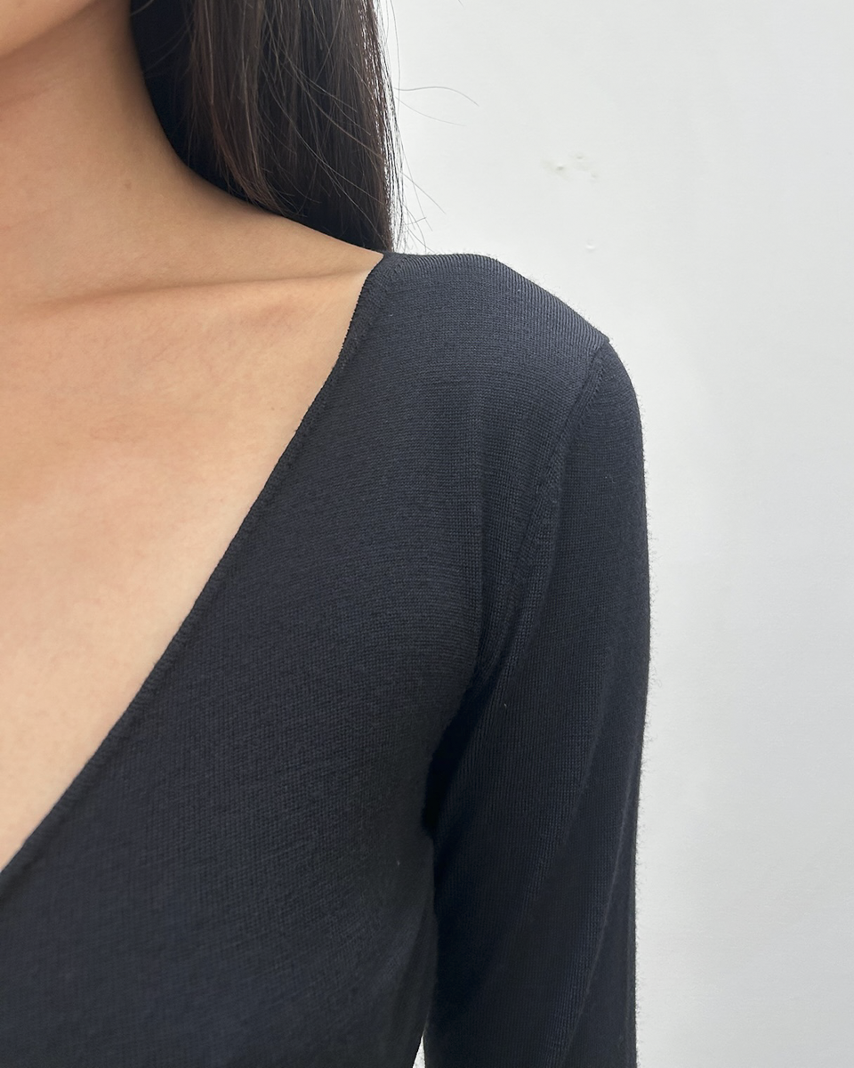 Gucci Knit V-Neck Top