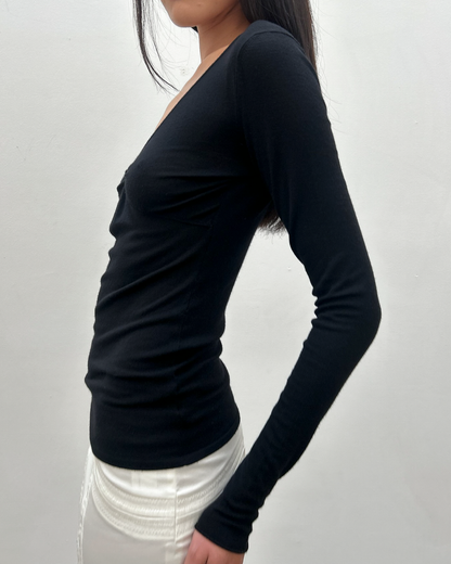 Gucci Knit V-Neck Top
