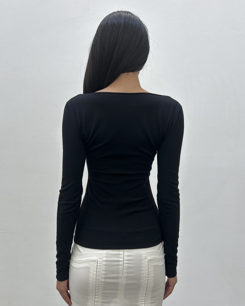 Gucci Knit V-Neck Top