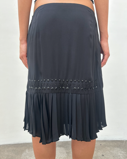 Gucci FW2005 Beaded Chiffon Skirt