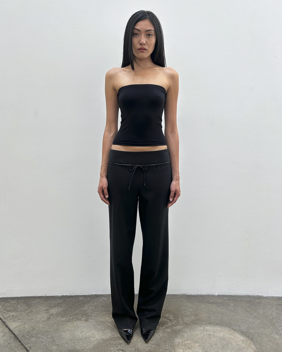 Armani Collezioni Tie-Waist Trousers