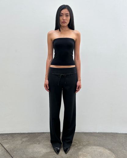 Armani Collezioni Tie-Waist Trousers