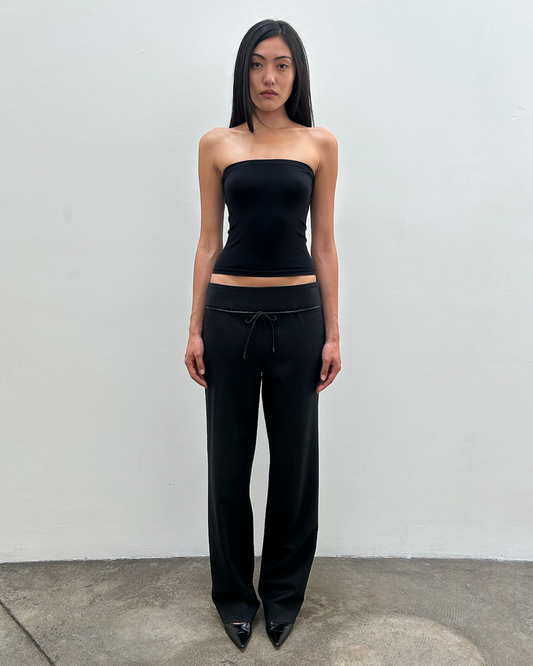 Armani Collezioni Tie-Waist Trousers