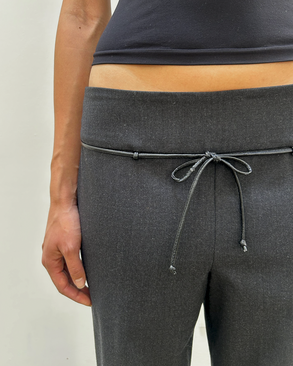 Armani Collezioni Tie-Waist Trousers