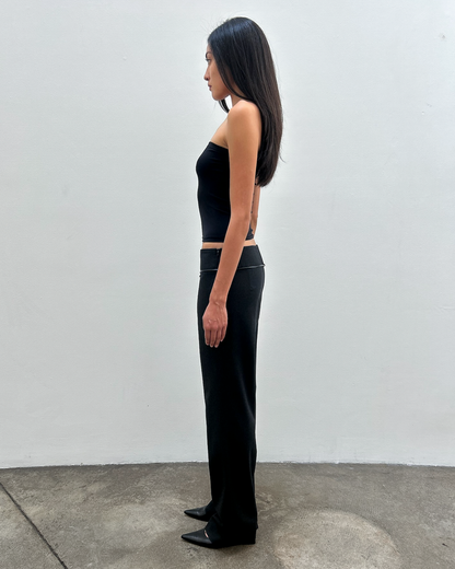 Armani Collezioni Tie-Waist Trousers