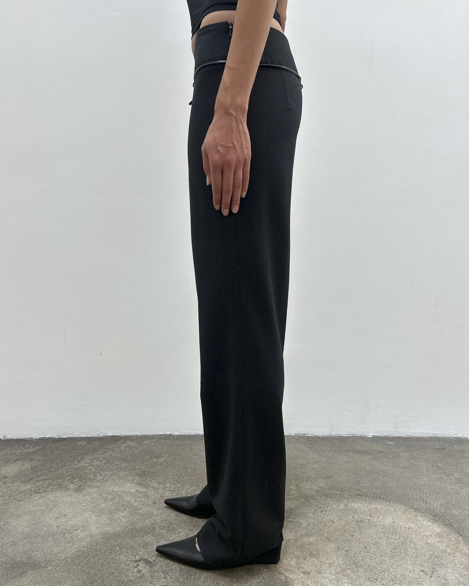 Armani Collezioni Tie-Waist Trousers