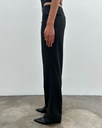 Armani Collezioni Tie-Waist Trousers