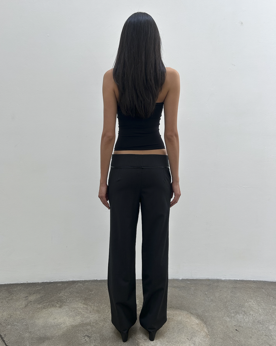 Armani Collezioni Tie-Waist Trousers