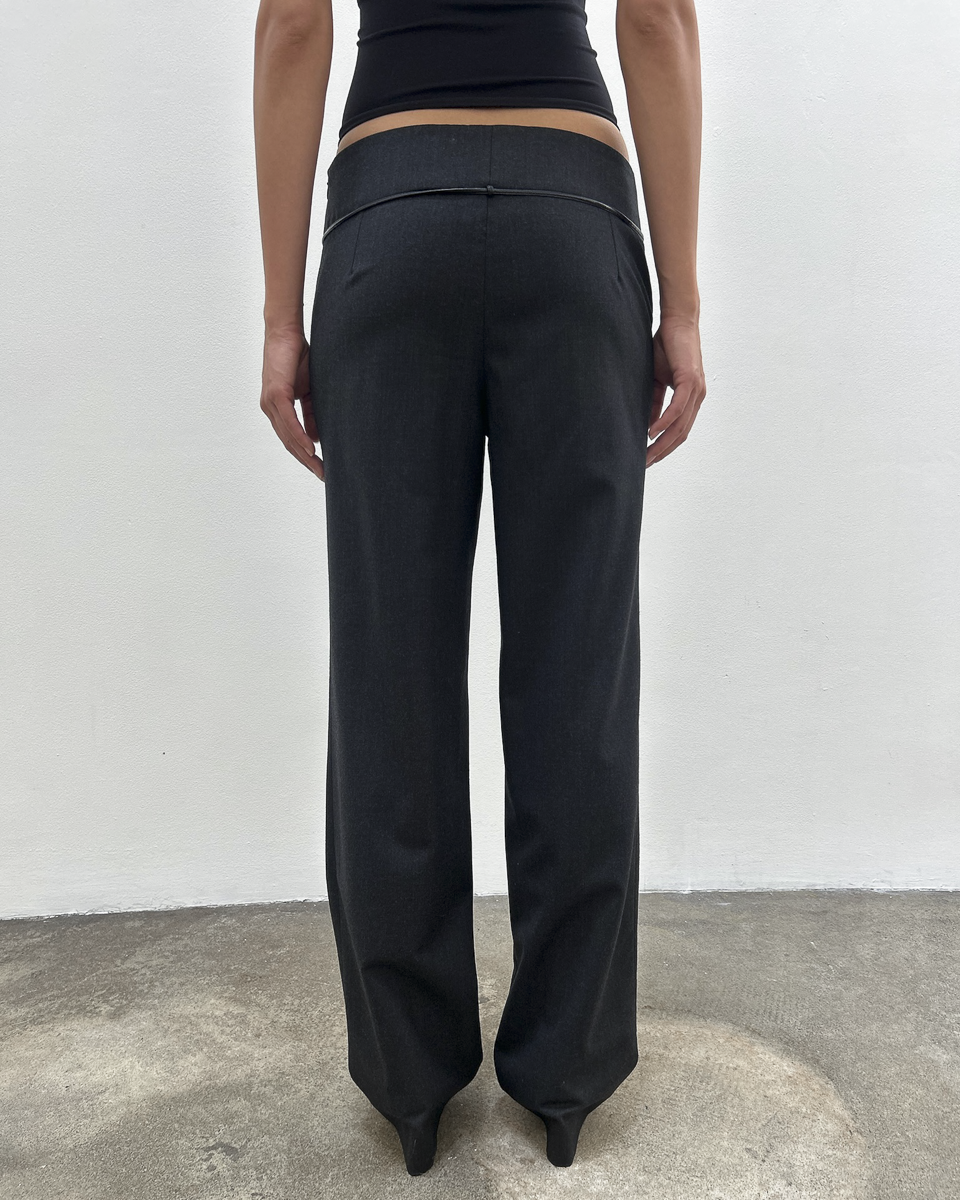 Armani Collezioni Tie-Waist Trousers