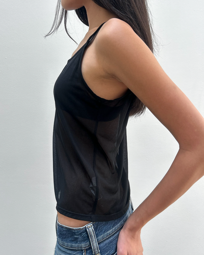 Emporio Armani Sheer Tank Top