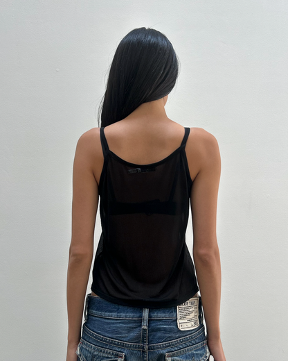 Emporio Armani Sheer Tank Top