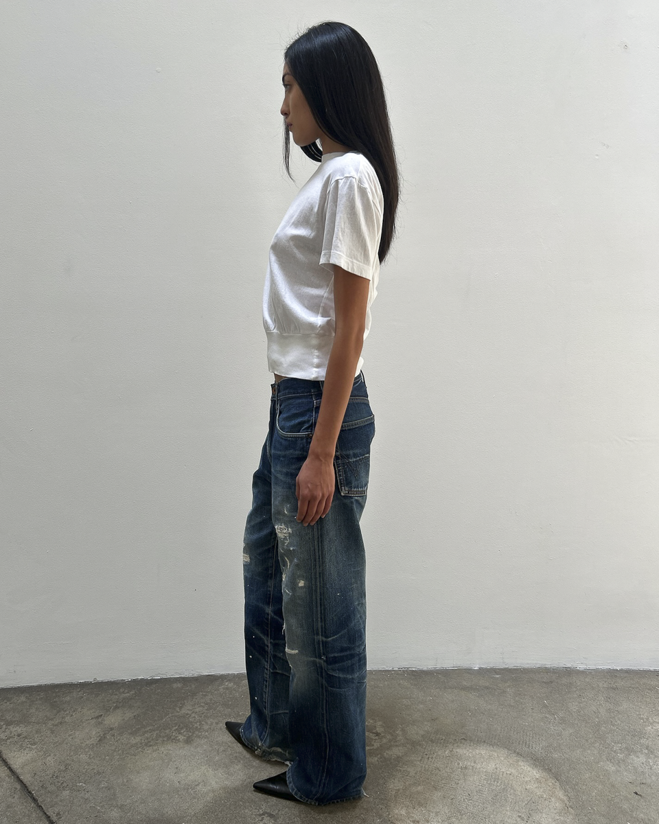 Edwin 505 Selvedge Distressed Denim