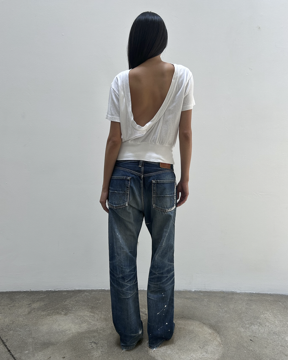 Edwin 505 Selvedge Distressed Denim