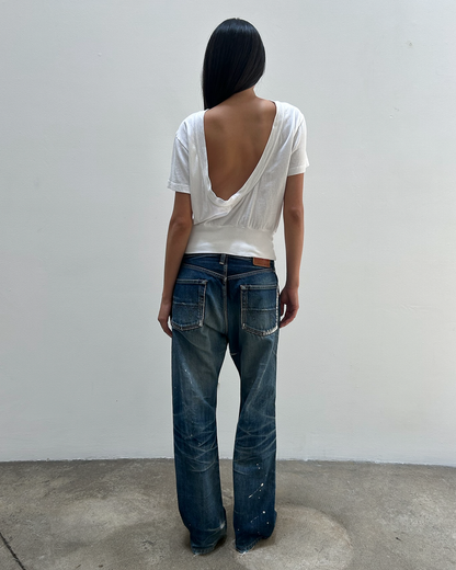 Edwin 505 Selvedge Distressed Denim