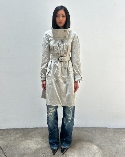 Stella McCartney FW2006 Funnel Neck Trench Coat