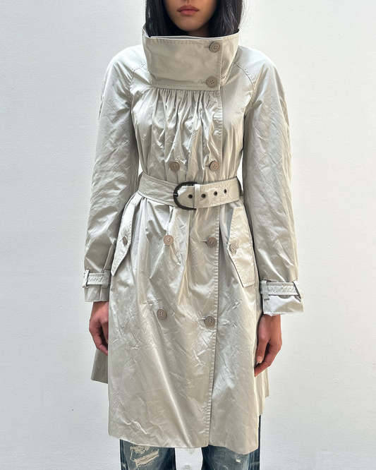 Stella McCartney FW2006 Funnel Neck Trench Coat