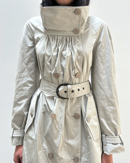 Stella McCartney FW2006 Funnel Neck Trench Coat