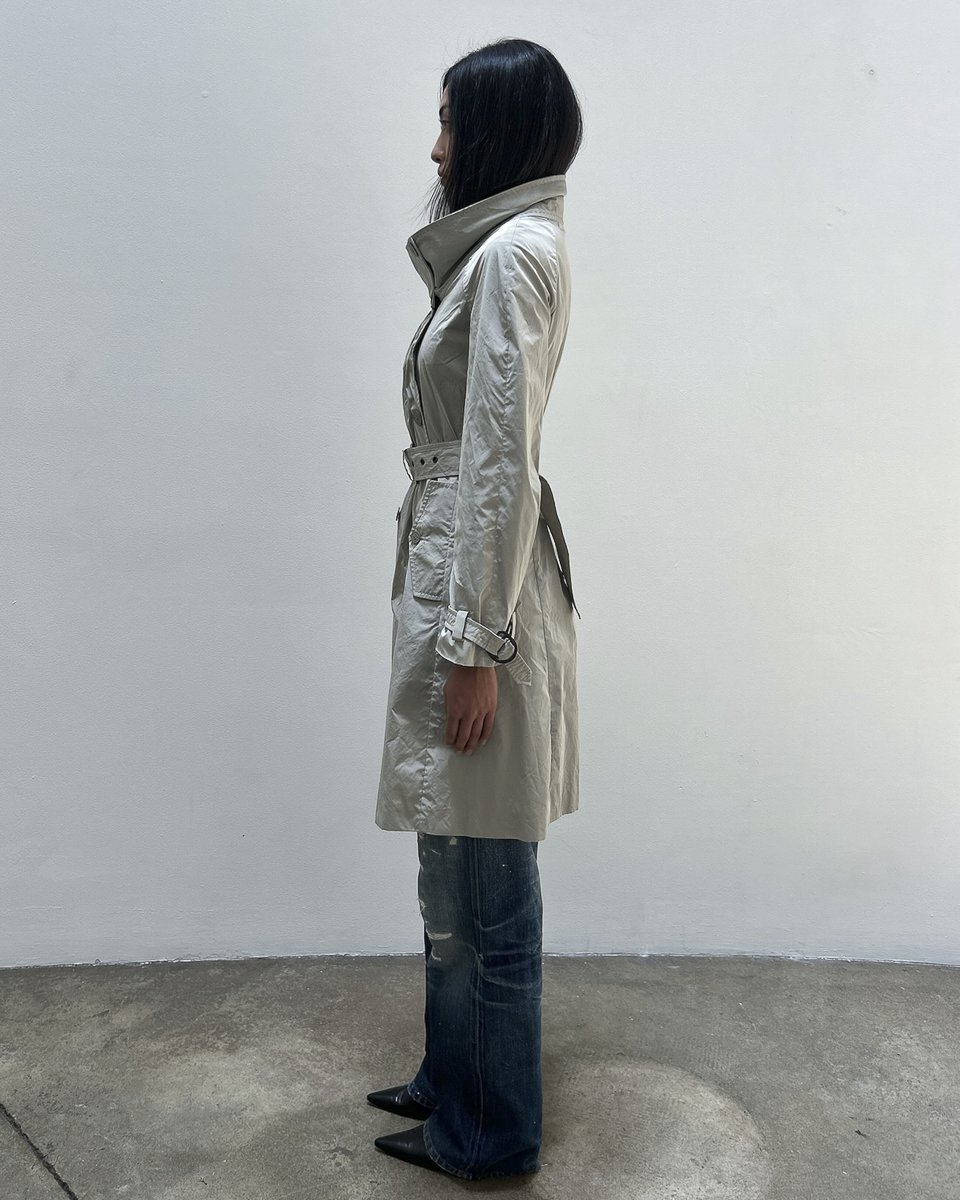 Stella McCartney FW2006 Funnel Neck Trench Coat