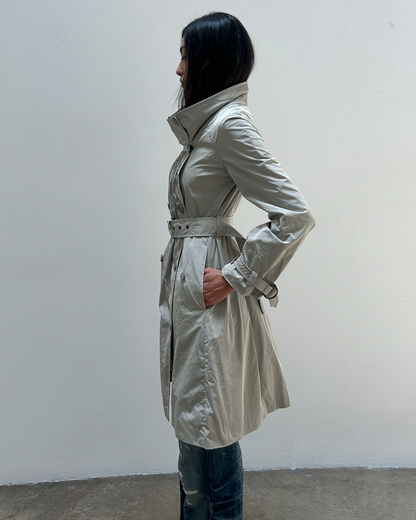 Stella McCartney FW2006 Funnel Neck Trench Coat