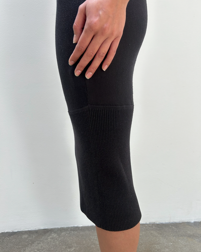 Diane von Furstenberg Silk-Cotton Cowl Neck Dress