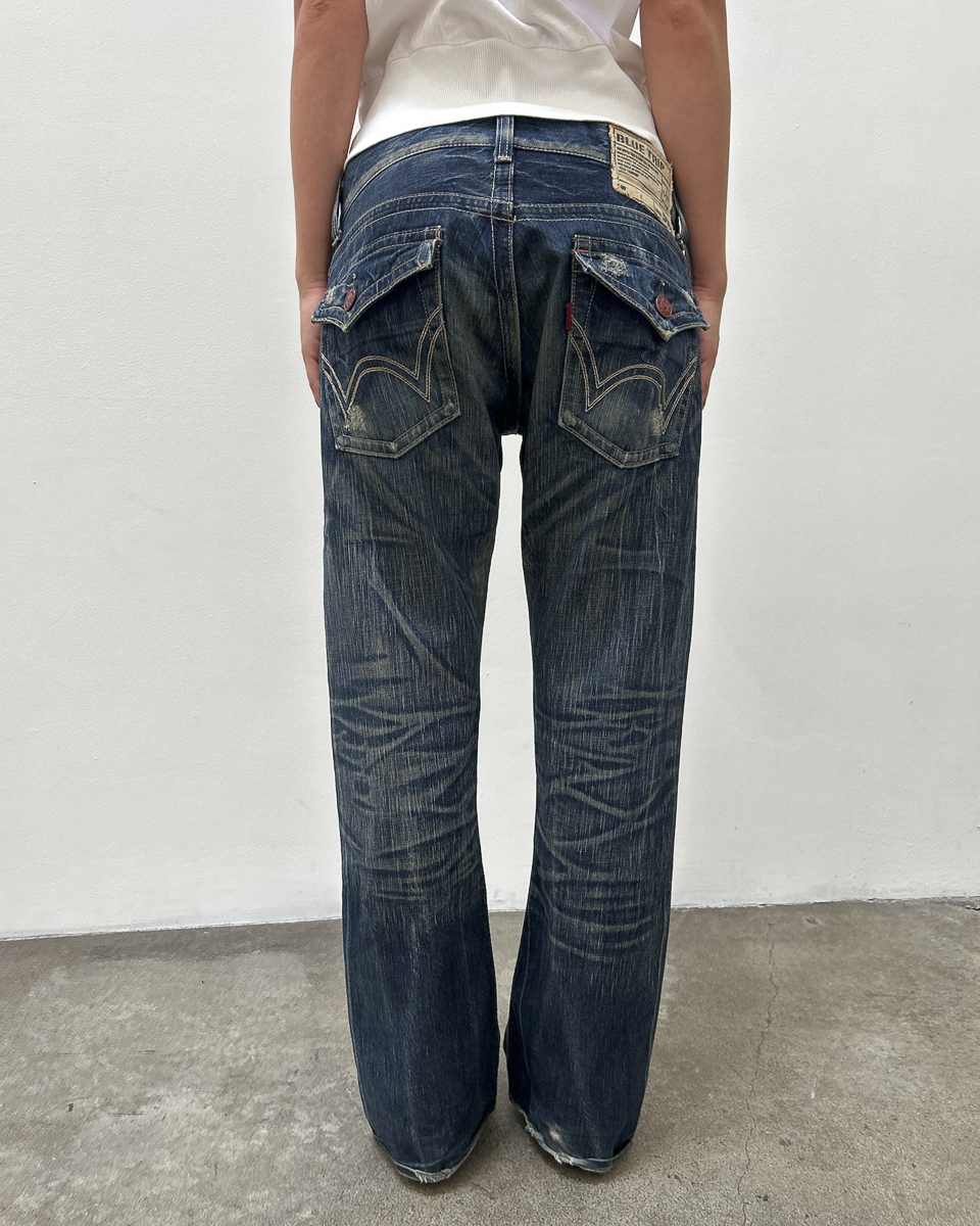 Edwin 503 BlueTrip 30/32 Dark-Wash Denim
