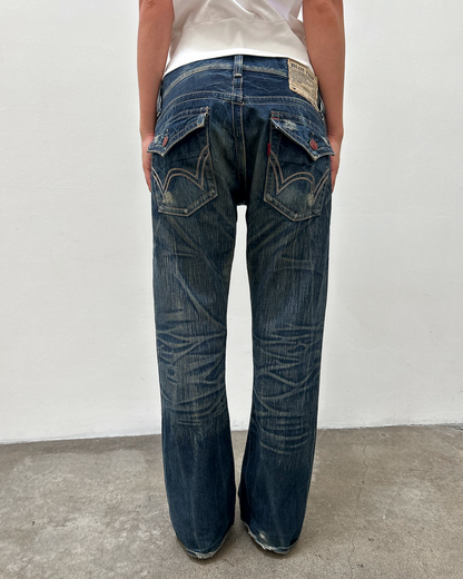 Edwin 503 BlueTrip 30/32 Dark-Wash Denim