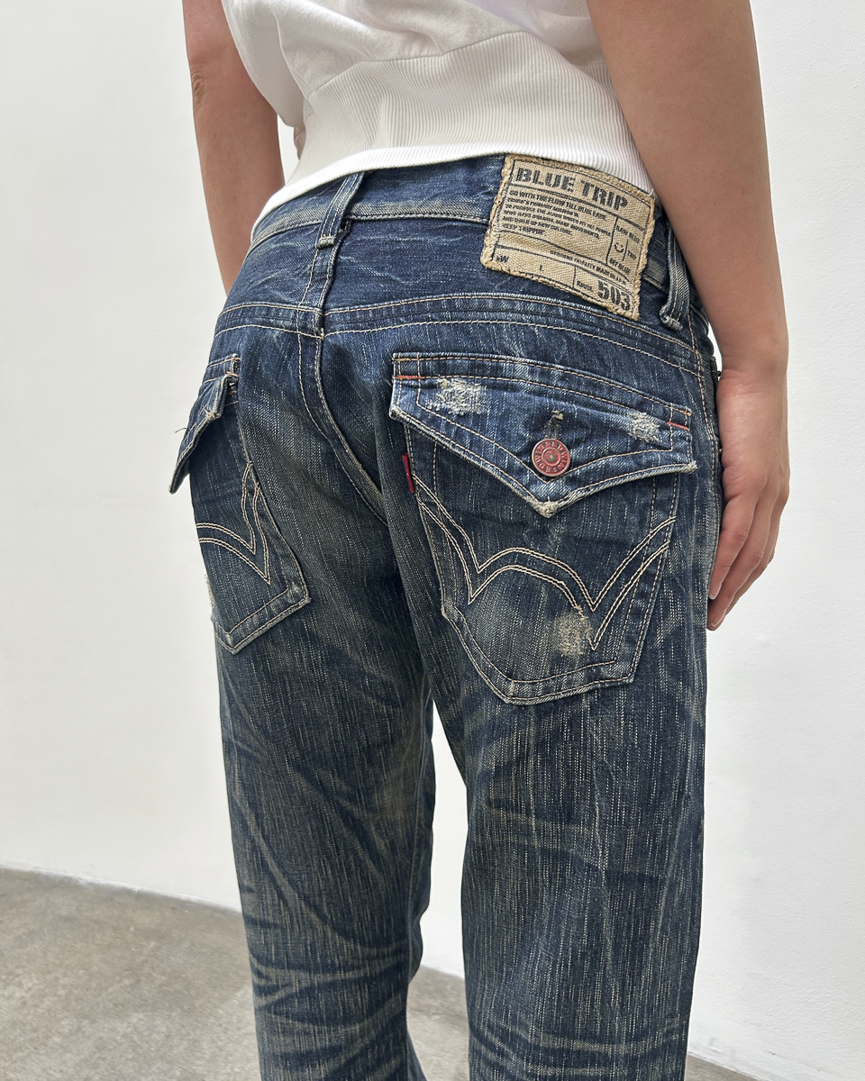 Edwin 503 BlueTrip 30/32 Dark-Wash Denim