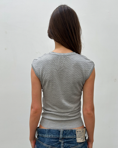 Balenciaga by Nicolas Ghesquière SS2004 Silk Knit Top