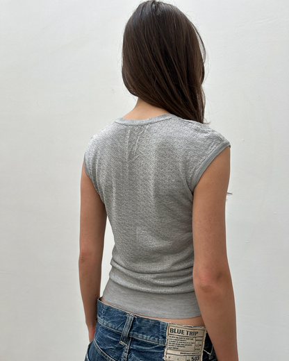 Balenciaga by Nicolas Ghesquière SS2004 Silk Knit Top