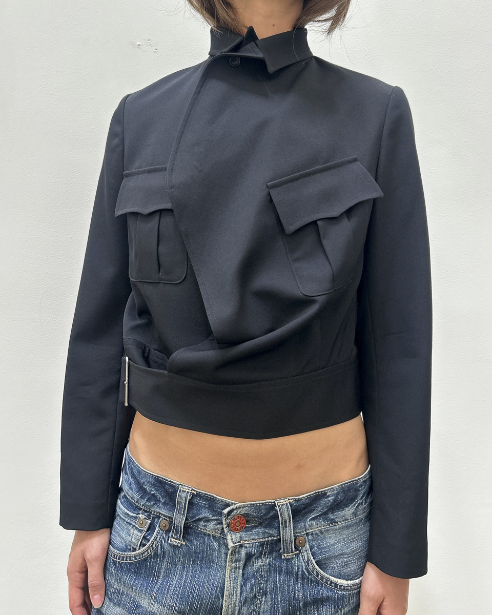 Comme des Garçons SS2014 Asymmetrical Blazer