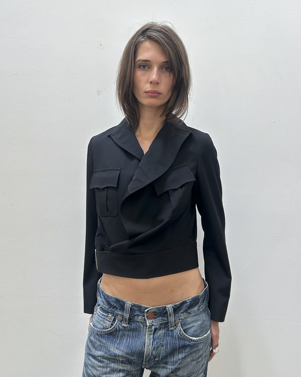 Comme des Garçons SS2014 Asymmetrical Blazer