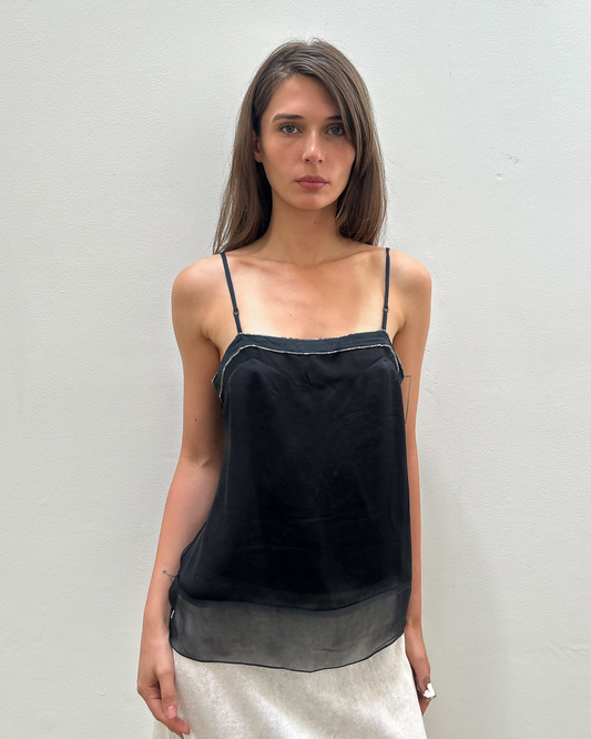 Chloé by Phoebe Philo SS2005 Silk Beaded Top