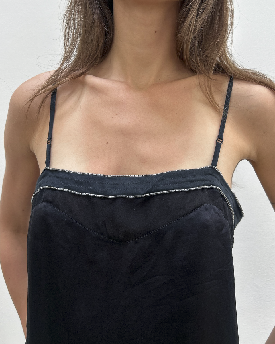 Chloé by Phoebe Philo SS2005 Silk Beaded Top