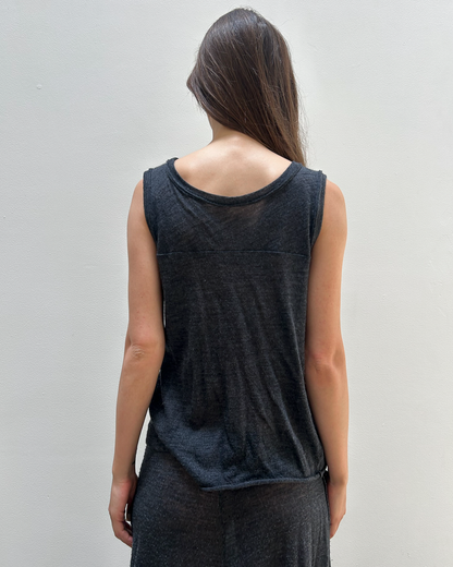 Yohji Yamamoto +NOIR Asymmetrical Cut-Out Dress