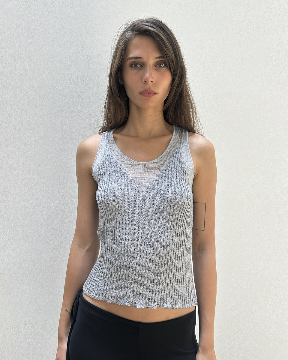 Emporio Armani Knit Tank Top