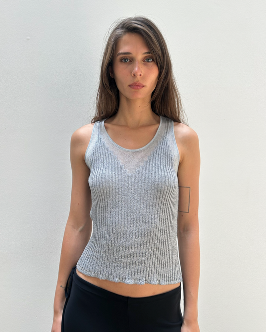 Emporio Armani Knit Tank Top