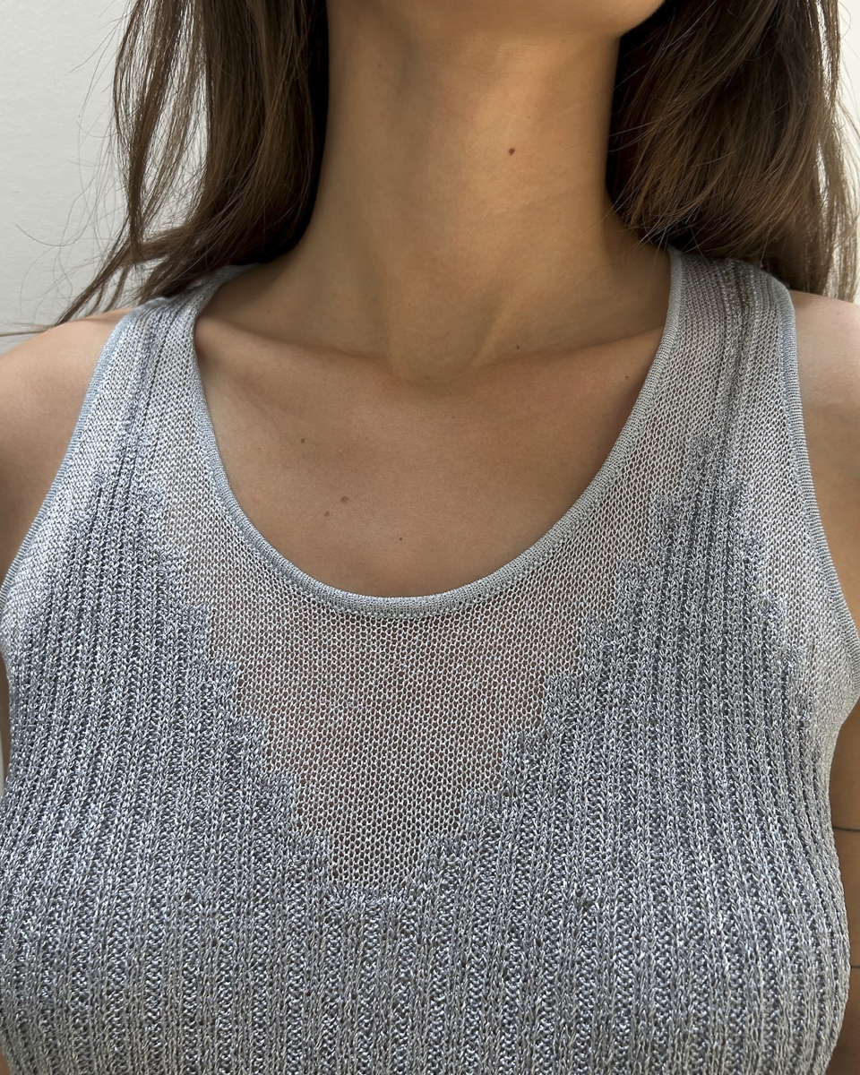 Emporio Armani Knit Tank Top