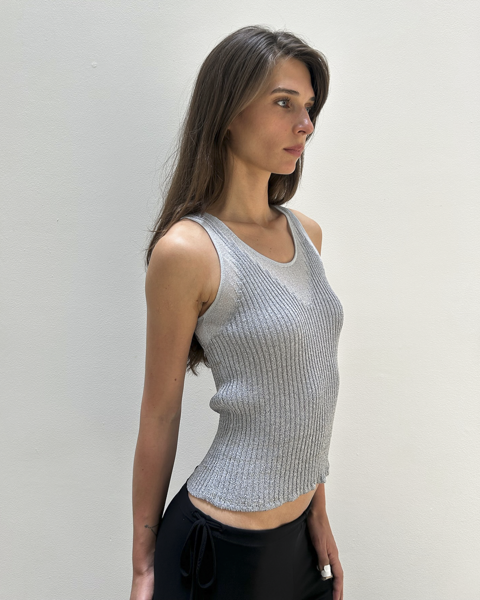 Emporio Armani Knit Tank Top