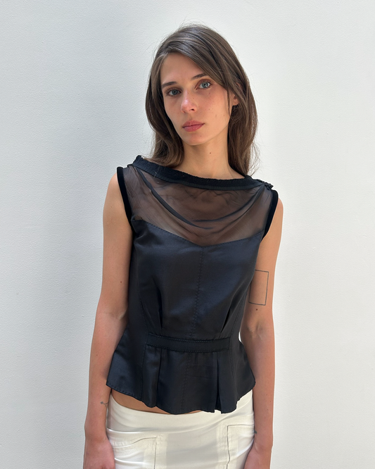 Louis Vuitton by Marc Jacobs FW2004 Peplum Top
