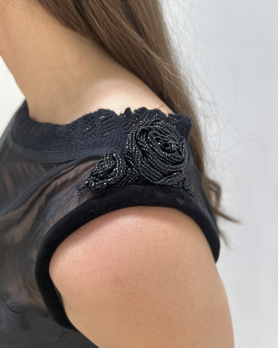 Louis Vuitton by Marc Jacobs FW2004 Peplum Top
