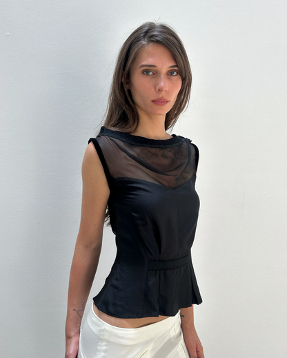 Louis Vuitton by Marc Jacobs FW2004 Peplum Top