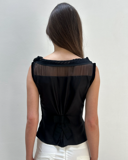 Louis Vuitton by Marc Jacobs FW2004 Peplum Top