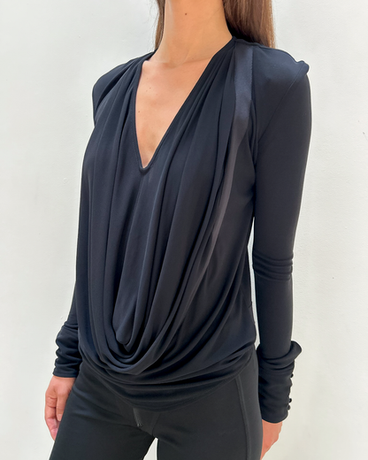Balenciaga by Nicolas Ghesquière SS2007 Draped Top