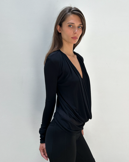 Balenciaga by Nicolas Ghesquière SS2007 Draped Top