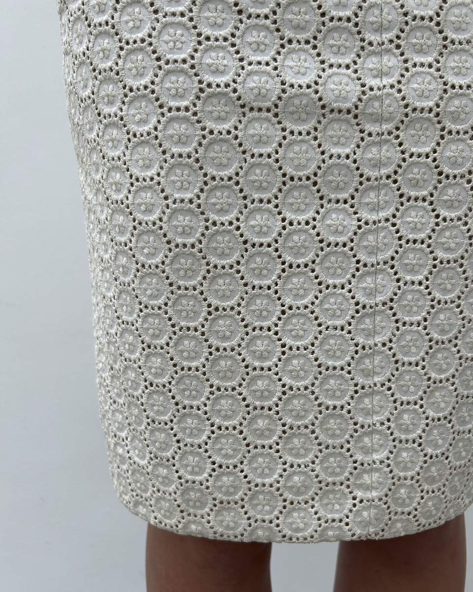 Chloé by Phoebe Philo SS2004 Eyelet Skirt