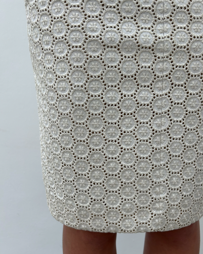 Chloé by Phoebe Philo SS2004 Eyelet Skirt