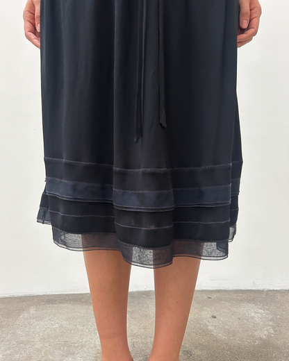 Chanel SS2002 Drawstring Skirt