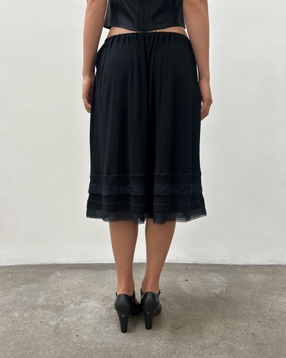 Chanel SS2002 Drawstring Skirt