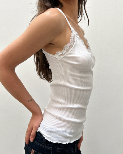 Oscalito Lace-Trim Tank Top